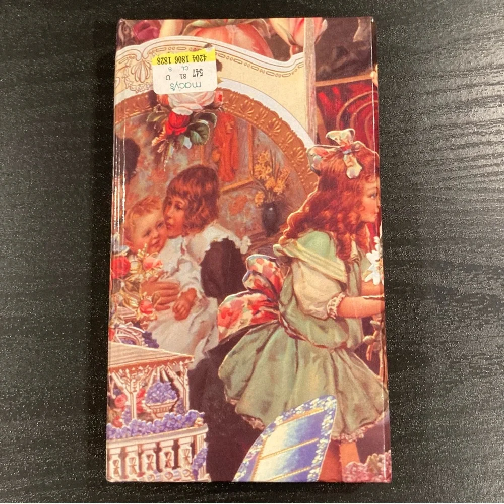 NWT Vintage magnetic closure Victorian/floral “Notes Agenda, Addresses” Book